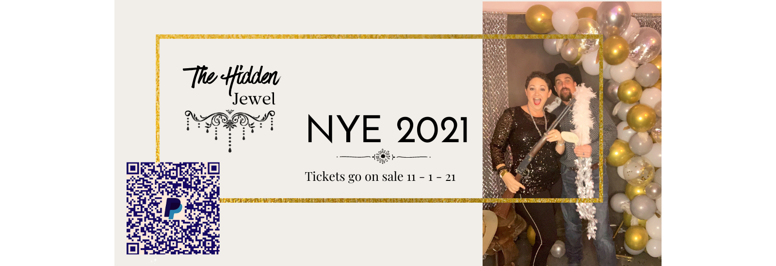 NYE 2021 event banner!